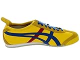 Onitsuka Tiger Mexico 66 Fashion Sneaker,Yellow/Blue/Red,12 M US