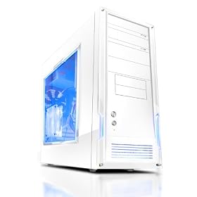 NZXT Alpha White with Open Window NP Steel ATX Mid Tower Computer Case with Open Window - Retail