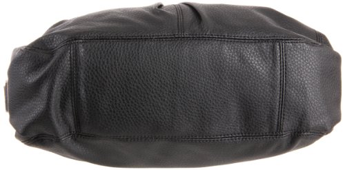 Anne Klein Trinity Shopper Satchel,Black,One Size