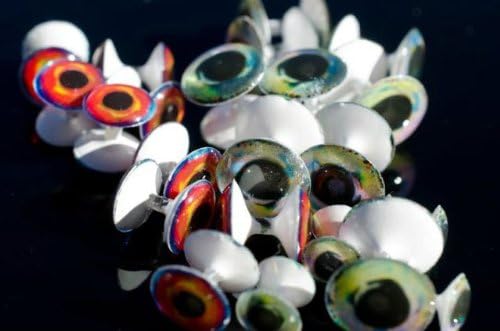 Clear Cure Dumbbell Eyes 6MM 1/4Ó Angel