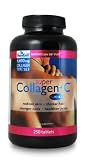 Neocell Super Collagen Type 1 and 3 plus Vitamin C Tablets, 250 Count