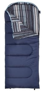 TETON Sports Celsius Junior for Boys -7 Degree C / +20 Degree F Flannel Lined Sleeping Bag (66