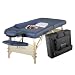 Master Massage 30" Coronado LX Portable Massage Table Package, Royal Blue (Includes FREE Carrying Case, Bolster, Spa Music CD's and Pillow Covers)