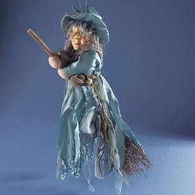 Departmentt 56 BABY BROOMERS Halloween IF THE BROOM FIT-WITCH