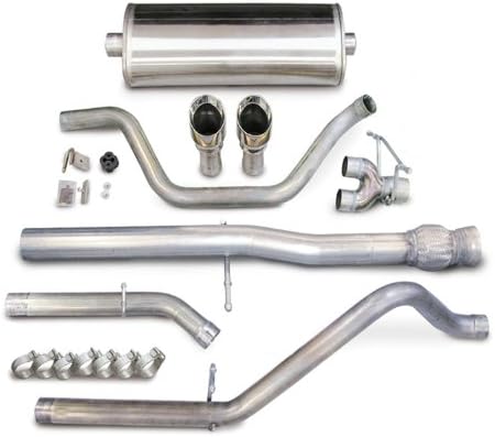 CORSA 14524 Dual Rear Exit with Single 4" Pro-Series Tip Sport Cat-Back System