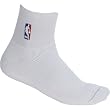 NBA Logoman Quarter Length Sock - White