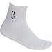 NBA Logoman Quarter Length Sock - White