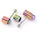 PiercingJ 1pc 14g Gauge Stainless Steel Vibrating Tongue Piercing Barbell Stud with 2 Batteries