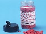 PME Red Hearts Edible Cake Decorations