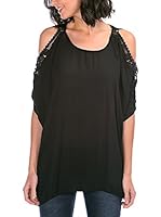 Never Paris Blusa Ingrid (Negro)
