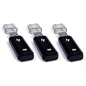 HP v125w 4 GB USB 2.0 Flash Drive 3-Pack P-FD4GBX3-HPV125W-FS