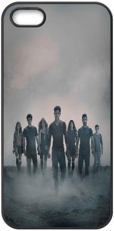 Bloomingbluerose Teen Wolf IPhone 5,5S Case Teen Wolf Fans Love for Guys, Iphone 5s Cases for Teen Girls Cheap for Guys [Black]