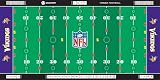 Minnesota Vikings NFL Finger Football Mat Game