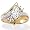 Marquise DiamonUltra&trade; Cubic Zirconia Ring Size 5