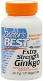 Doctors Best Extra Strength Ginkgo (120 mg), 120-Count