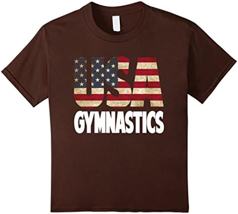 Kids US Gymnastics 10 Brown