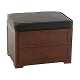 SEI Media Storage Ottoman by 