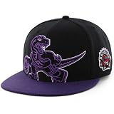 Toronto Raptors NBA 47 Brand Two Tone Blackout Colossal MVP Snap Back Hat