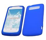 iTALKonline SoftSkin BLUE Super Hydro SILICONE Protective Armour/Case/Skin/ ....