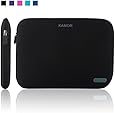 Kamor&reg; 11 11.6 11.6 inch Water-resistant Neoprene Laptop Sleeve Case Bag / Notebook Computer Case / Briefcase Carrying Bag / Ultrabook Laptop Bag Case / Pouch Cover / Skin Cover with 5.5mm thickness for Acer / Asus / Dell / Fujitsu / Lenovo / HP / Samsung / Sony / Toshiba, suitable for Acer C720 Chromebook/ Acer Aspire E3-111 / Asus X205TA / ASUS Q200E / HP Stream 11 Laptop / HP Pavilion X2/ Samsung Chromebook XE303C12 (Black)