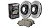 StopTech 938.39523 Street Axle Pack, Drilled & Slotted, Rear