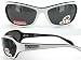 Anarchy Rail Sunglasses White Note Smoke Polarized