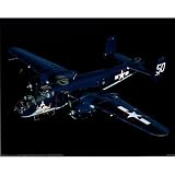 B-25 Mitchell (In Air) Art Poster Print - 16x20
