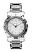 Nautica A25591M Steel Unisex OBLO MIDSIZE three hand stainless steel case & bracelet silver dial