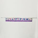 Happy Purim Hologram Banner