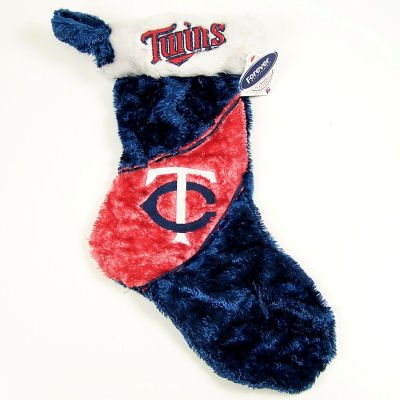 Buy MINNESOTA TWINS OFFICIAL LOGO 17 CHRISTMAS STOCKING by Forever Collectibles