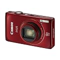 Canon IXUS 1100 HS Digitalkamera (12 Megapixel, 12-fach opt, Zoom, 8,1 cm (3,2 Zoll) Display, bildstabilisiert) rot