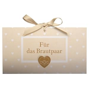 Verpackung Geldgeschenk "Brautpaar"