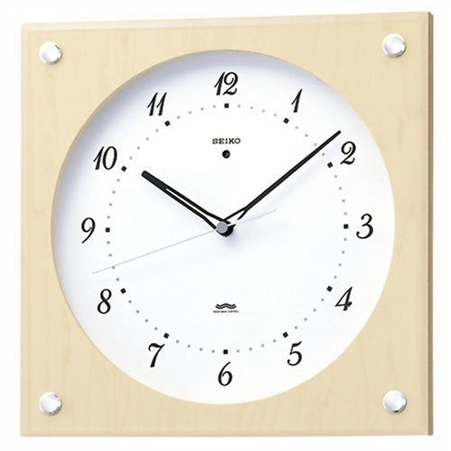 SEIKO CLOCK (セイコークロック) 掛け時計 シンプル 電波時計 ツイン・パ KS268B
