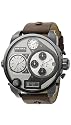 DIESEL DIGITAL AND ANALOG LEATHER BAND MENS WATCH - DZ7126