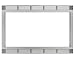 Panasonic NN-TK913S Stainless-Steel 30-Inch-Wide Trim Kit for the Panasonic NN-C994S Microwave Oven