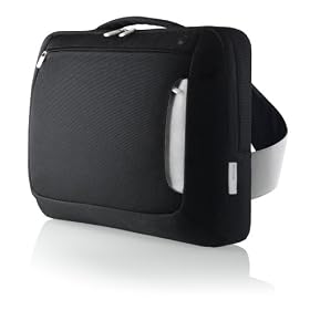 Click here to buy Belkin 15-Inch Messenger Bag (Black Light Gray) by Belkin.