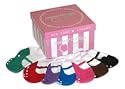 7 Pair of Mary Jane Brights Toddler Girl Socks 1-2 yrs by 'Steppin' Out Sox'