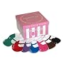 7 Pair of Mary Jane Brights Toddler Girl Socks 1-2 yrs by 'Steppin' Out Sox'