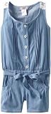 My Michelle Girls 7-16 Chambray Romper