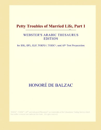 Petty Troubles of Married Life, Part 1 (Websters Arabic Thesaurus Edition)