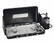 Century 4680 Matchless Two-Burner Stove with Carry Bag, Black/Silver