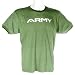 ANGEL MENS ARMY HEATHER RINGER TEE Image