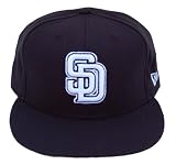 MLB San Diego Padres New Era 59Fifty Black Fitted Hat Cap