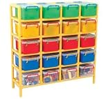 20 Bin Flat Storage unit, Classroom Cubbies, Cubby Units