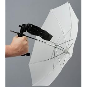 Lastolite LL LU2126 Brolly Grip Kit with 20-Inch Translucent Umbrella
