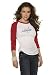 Washington Capitals Women's 3/4 Sleeve Raglan Top - by Alyssa Milano