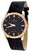 Le Chateau #7071-MRG1 Men's Elegant Slim Leather Strap Watch