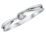 Diamond Promise Ring in White Gold