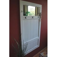Garderobe Wandgarderobe Spiegel wei� Landhaus Romantik