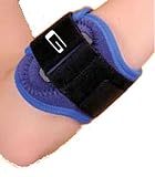 Neo G MEDICAL GRADE GOLF & TENNIS ELBOW STRAP with medical quality silicon insert, to dampen vibration